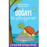 İş Bankası Kültür Yayınları Doğayı Keşfediyorum Süper Hayvanlar Boyama Serisi