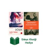 İş Bankası Kültür Yayınları Döşek + Geometri + Dünya Klasiği Hediye