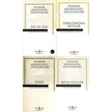 İş Bankası Kültür Yayınları Dostoyevski 4 Kitap Set Yeraltından Notlar-Suç ve Ceza-Beyaz Geceler-Öteki Koridor Yayınları Ciltsiz Normal Boy