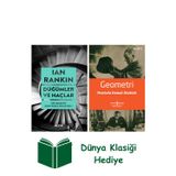 İş Bankası Kültür Yayınları Düğümler Ve Haçlar + Geometri + Dünya Klasiği Hediye