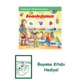 İş Bankası Kültür Yayınları Dünyayı Öğreniyorum – Anaokulumuz – Resimli Sözlüğüm + Yapışkanlı Not Kağıdı