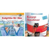 İş Bankası Kültür Yayınları Dünyayı Öğreniyorum - Kokpitte Bir Gün + 1 Kitap (Set)