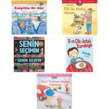 İş Bankası Kültür Yayınları Dünyayı Öğreniyorum - Kokpitte Bir Gün + 4 Kitap (Set)