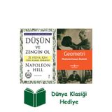 İş Bankası Kültür Yayınları Düşün Ve Zengin Ol + Geometri + Dünya Klasiği Hediye