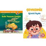 İş Bankası Kültür Yayınları Eğlenceli Bilim - Suda Yaşayan Canlılar... +1 Eğitim Kitabı