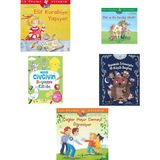 İş Bankası Kültür Yayınları Elif Kurabiye Yapıyor: Ilk Okuma Kitabım + 4 Kitap (Set)