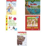 İş Bankası Kültür Yayınları Elif Okula Başlıyor: Ilk Okuma Kitabım + 4 Kitap (Set)