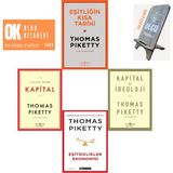 İş Bankası Kültür Yayınları Eşitliğin Kısa Tarihi - Kapital - Kapital ve Ideoloji - / 4 Kitap Set (Telefon Tutucu Hediye) -Thomas Piketty