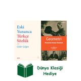 İş Bankası Kültür Yayınları Eski Yunanca Türkçe Sözlük + Geometri + Dünya Klasiği Hediye