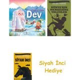 İş Bankası Kültür Yayınları Evimize Gelen Dev + Dünyanın Merkezine Yolculuk + Siyah Inci Hediye