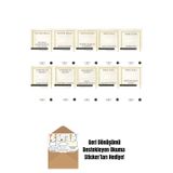 İş Bankası Kültür Yayınları Fransız Edebiyatı 10 Kitap + Okuma Sticker'Ları