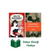 İş Bankası Kültür Yayınları Gelin Dalgası + Geometri + Dünya Klasiği Hediye