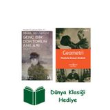 İş Bankası Kültür Yayınları Genç Bir Doktorun Anıları + Geometri + Dünya Klasiği Hediye