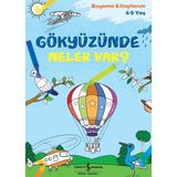 İş Bankası Kültür Yayınları Gökyüzünde Neler Var? Boyama Kitabı Eğlenceli Renkler