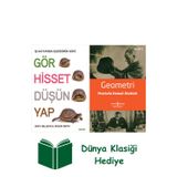 İş Bankası Kültür Yayınları Gör Hisset Düşün Yap + Geometri + Dünya Klasiği Hediye