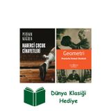 İş Bankası Kültür Yayınları Haberci Çocuk Cinayetleri + Geometri + Dünya Klasiği Hediye
