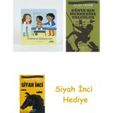 İş Bankası Kültür Yayınları Hareketli Büyüyorum Serisi 8 - Doktora Gidiyorum (Ciltli) + Dünyanın Merkezine Yolculuk + Siyah Inci Hediye