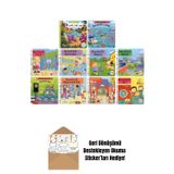 İş Bankası Kültür Yayınları Hareketli Kitaplar 10'Lu Set + Okuma Sticker'Ları