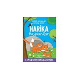 İş Bankası Kültür Yayınları Harika Hayvanlar - Süper Hayvanlar Boyama Serisi + Hareketli Veteriner + 5 Kitap Set