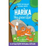 İş Bankası Kültür Yayınları Harika Hayvanlar - Süper Hayvanlar Boyama Serisi