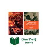 İş Bankası Kültür Yayınları Harry Potter Ve Zümrüdüanka Yoldaşlığı + Geometri + Dünya Klasiği Hediye