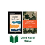 İş Bankası Kültür Yayınları Hiçlik Makamı + Geometri + Dünya Klasiği Hediye