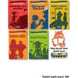 İş Bankası Kültür Yayınları Huckleberry Finn Oliver Twist Monte Cristo Kontu Küçük Lord Yeşilin Kızı Anne