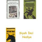 İş Bankası Kültür Yayınları Hükümdarların Kılıcı Seyfilmülük + Dünyanın Merkezine Yolculuk + Siyah Inci Hediye