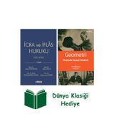 İş Bankası Kültür Yayınları İcra Ve İflas Hukuku Ders Kitabı (Ciltli) + Geometri + Dünya Klasiği Hediye