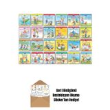 İş Bankası Kültür Yayınları İlk Okuma Kitabım Elif Serisi 24 Kitaplık Set + Okuma Sticker'Ları