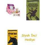 İş Bankası Kültür Yayınları Ingilizce Destekli Oyun Kartları - Eşleştirme (Ev) + Dünyanın Merkezine Yolculuk + Siyah Inci Hediye