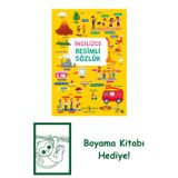 İş Bankası Kültür Yayınları İngilizce Resimli Sözlük + Yapışkanlı Not Kağıdı