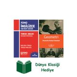İş Bankası Kültür Yayınları İngilizce Standart Sözlük + Geometri + Dünya Klasiği Hediye