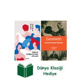 İş Bankası Kültür Yayınları İnsan Coğrafyası Atlası + Geometri + Dünya Klasiği Hediye