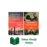 İş Bankası Kültür Yayınları İnsanın Anlam Arayışı + Geometri + Dünya Klasiği Hediye