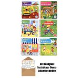 İş Bankası Kültür Yayınları İş Bankası Hareketli Kitaplar Serisi 6 Kitap Set + Okuma Sticker'Ları