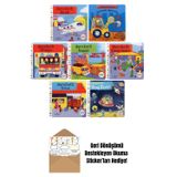 İş Bankası Kültür Yayınları İş Bankası Hareketli Kitaplar Serisi 7 Kitap Set + Okuma Sticker'Ları