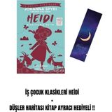 İş Bankası Kültür Yayınları Iş Çocuk Klasikleri Heidi + Düşler Haritası Kitap Ayracı Hediyeli !!
