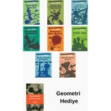 İş Bankası Kültür Yayınları Jules Verne 8 Kitap Seti + Geometri Hediye
