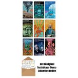 İş Bankası Kültür Yayınları Jules Verne 9 Kitap Set + Okuma Sticker'Ları
