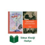 İş Bankası Kültür Yayınları Kaf Reva + Geometri + Dünya Klasiği Hediye