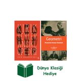 İş Bankası Kültür Yayınları Kırık Şeyler Ansiklopedisi + Geometri + Dünya Klasiği Hediye
