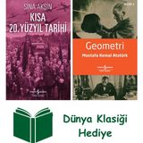 İş Bankası Kültür Yayınları Kısa 20. Yüzyıl Tarihi + Geometri + Dünya Klasiği Hediye - Hayır