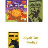İş Bankası Kültür Yayınları Küçük Bal Kabağı: Doğanın Eşsiz Hikayeleri 11 + Dünyanın Merkezine Yolculuk + Siyah Inci Hediye