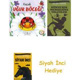 İş Bankası Kültür Yayınları Küçük Uğur Böceği + Dünyanın Merkezine Yolculuk + Siyah Inci Hediye