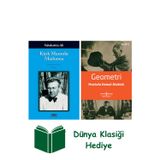 İş Bankası Kültür Yayınları Kürk Mantolu Madonna + Geometri + Dünya Klasiği Hediye