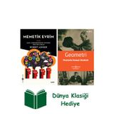 İş Bankası Kültür Yayınları Memetik Evrim + Geometri + Dünya Klasiği Hediye