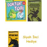 İş Bankası Kültür Yayınları Meslekler - Doktor Tobi + Dünyanın Merkezine Yolculuk + Siyah Inci Hediye