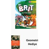 İş Bankası Kültür Yayınları Mr. Brit ve At Nalı Vakası - Bulmacalarla Ingil... + Geometri Hediye