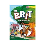 İş Bankası Kültür Yayınları Mr Brit ve At Nalı Vakası - Bulmacalarla Ingilizce 2... +1 Çocuk Kitabı